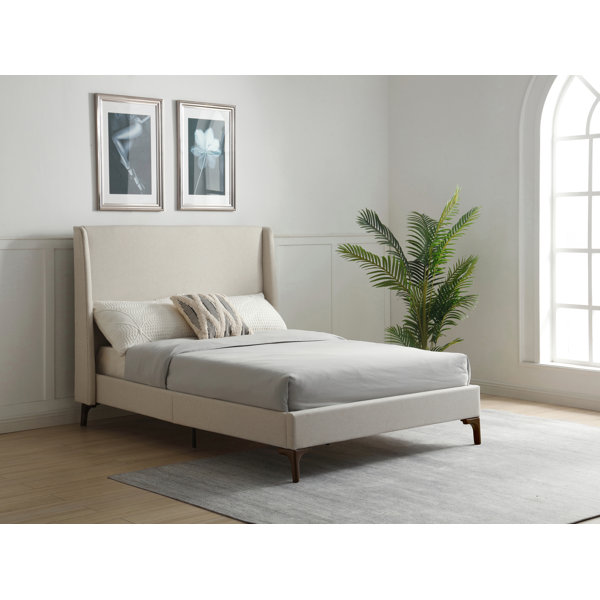 Best upholstered bed on outlet wayfair